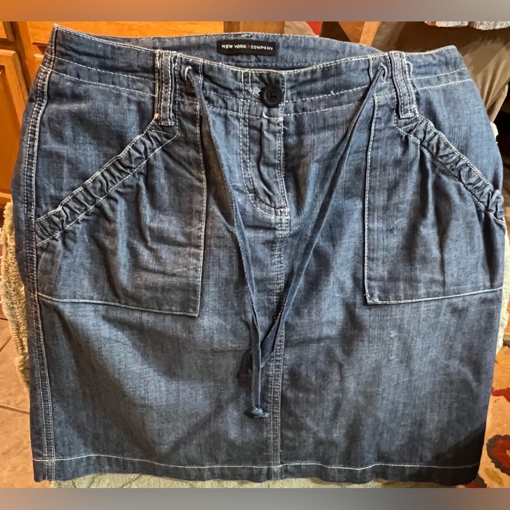 New York & Company *** Jean Skirt Size 6